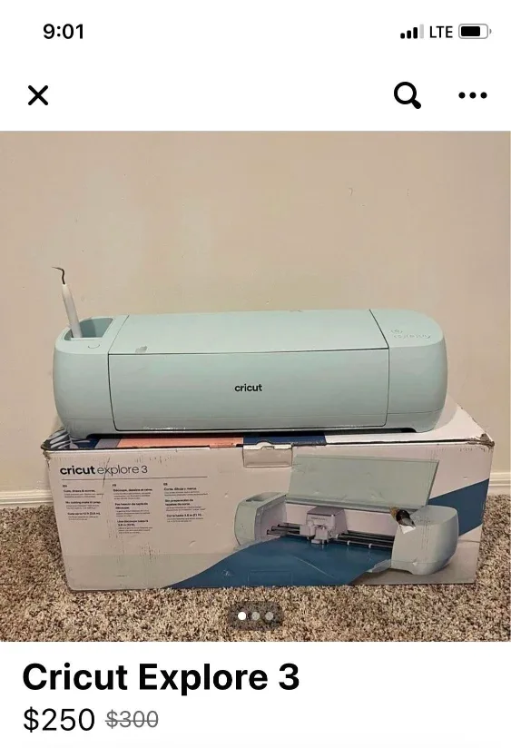 Cricut Explore 3 Crafting Machine