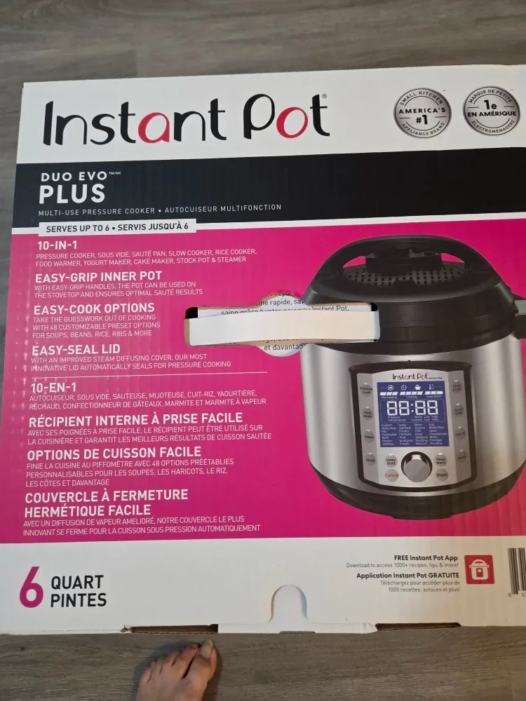 Instant Pot Duo Evo Plus 6 Quart