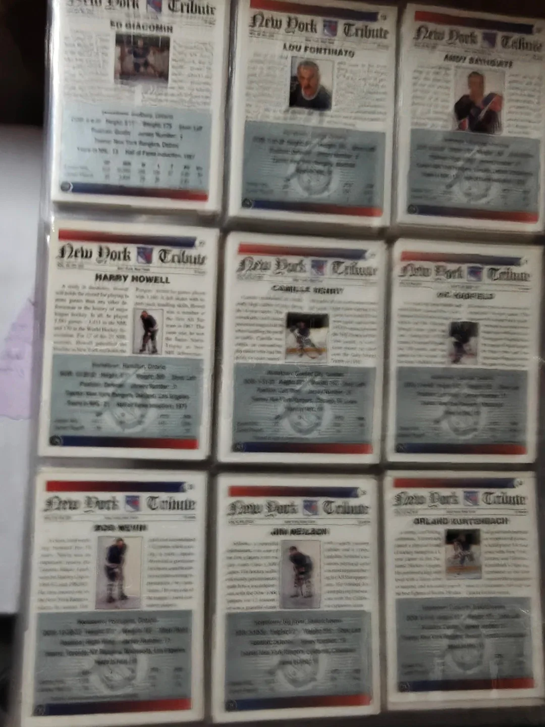 Vintage 1993 NHL Hockey Cards image indicator(8)