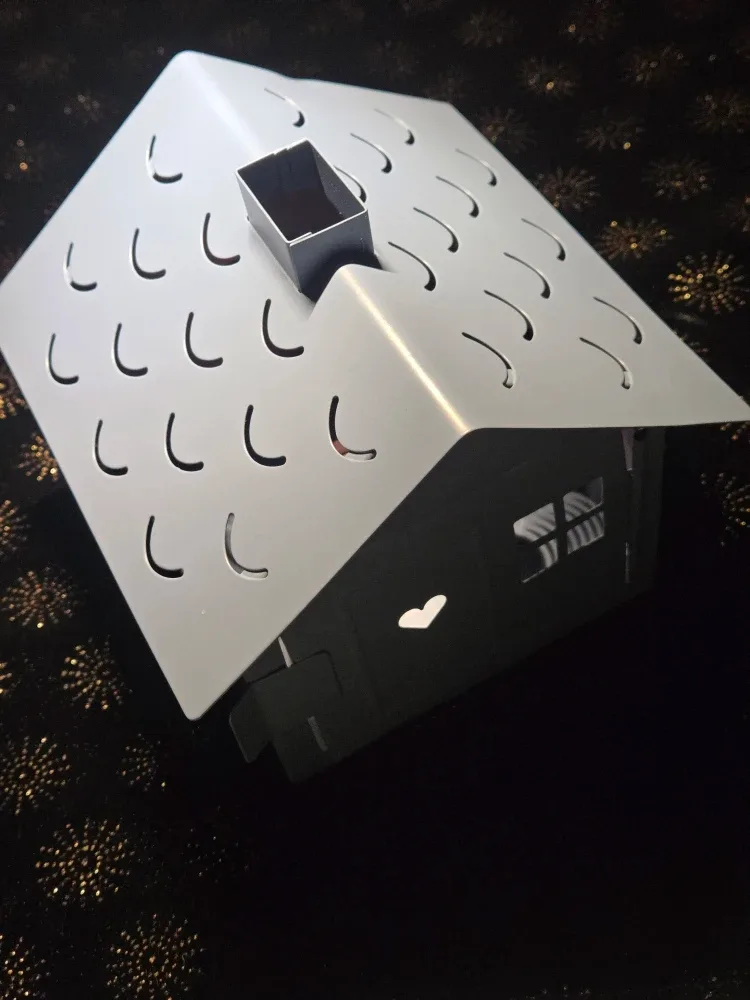 Metal House Tealight Holder (Ikea) image indicator(2)