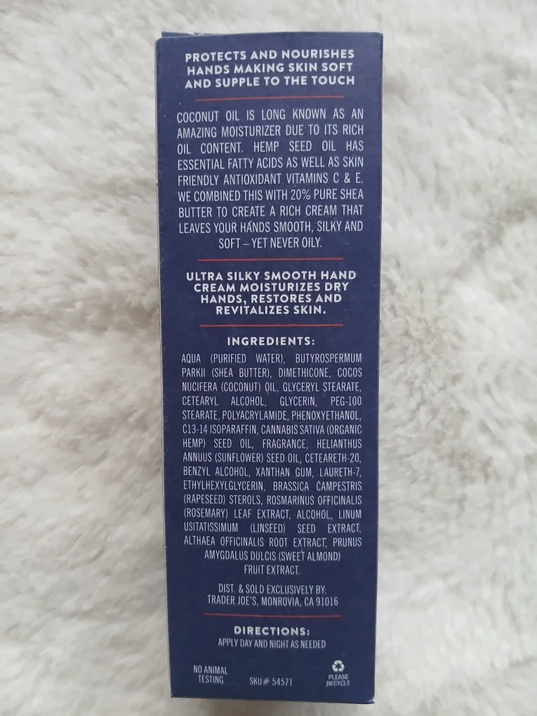 Trader Joe's Ultra Moisturizing Hand Cream (3oz) image indicator(2)