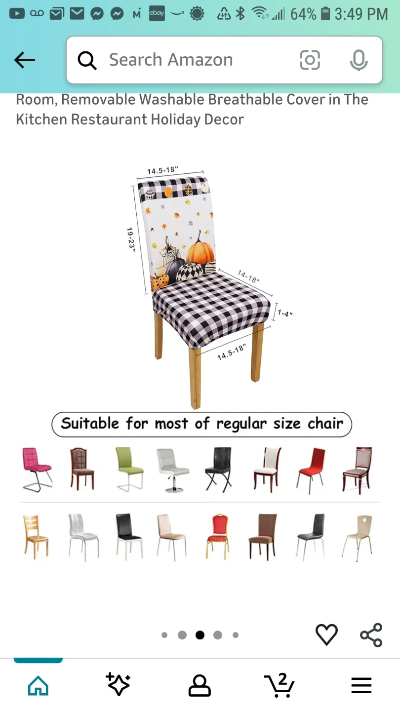 6 Halloween Holiday Seat Covers from Amazon - photo 5