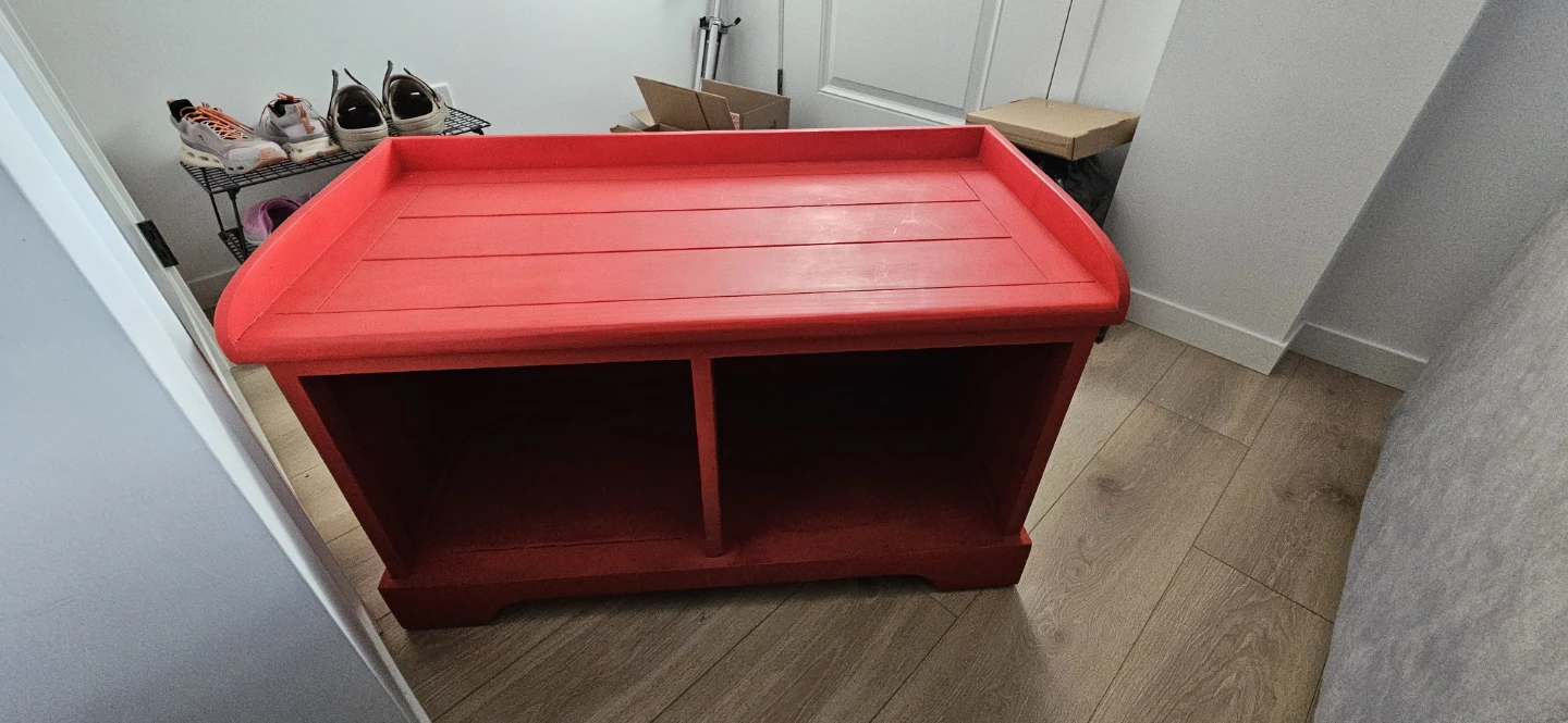Entryway Bench with storage and chalkboard🥕