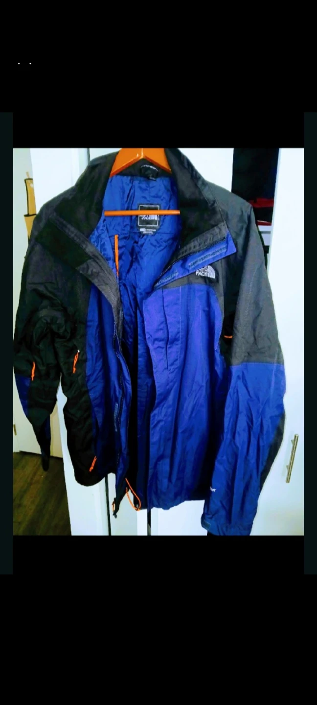 The North Face Blue & Black Jacket 2 in 1