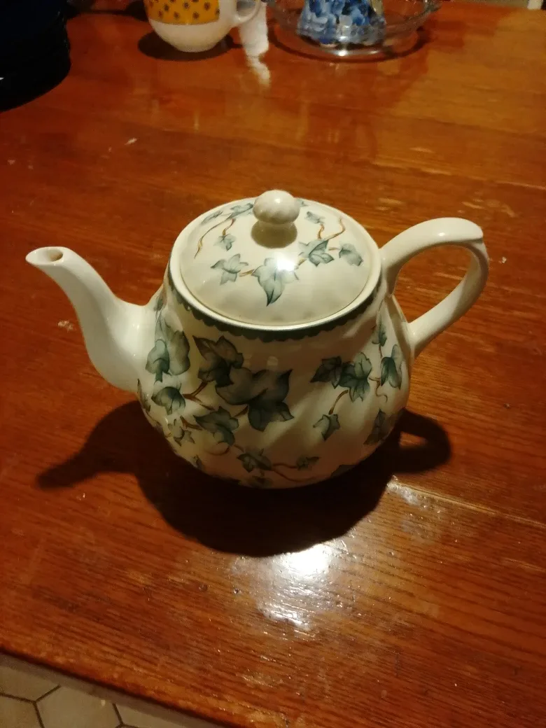 Vintage Floral Teapot image indicator(2)