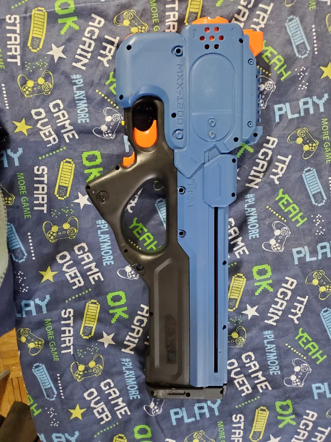 Nerf Rival MXV-1200 Blaster - Blue/Black image indicator(2)