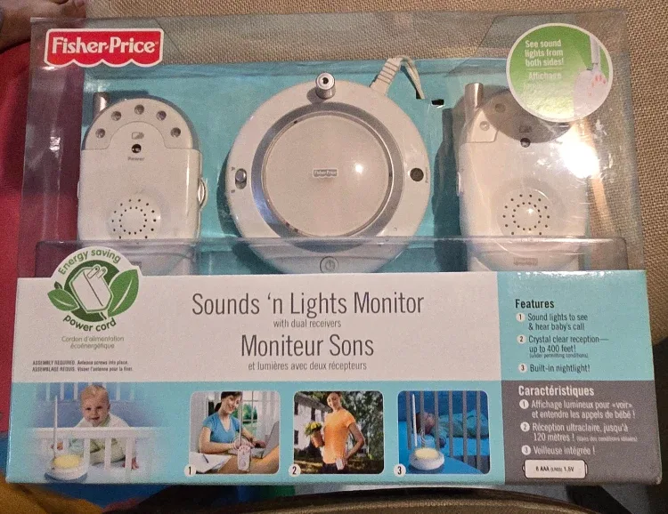 Fisher-Price Sounds 'n Lights Monitor - New in Box!
