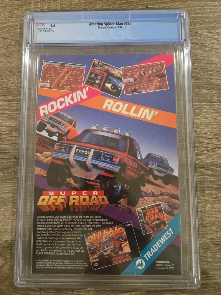 Amazing Spider-Man #360 CGC 9.4 image indicator(2)
