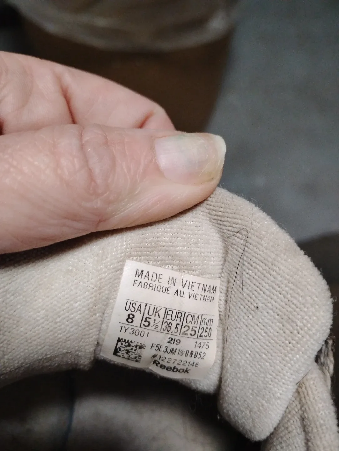 Reebok Freestyle White Sneakers - Size 8 image indicator(2)