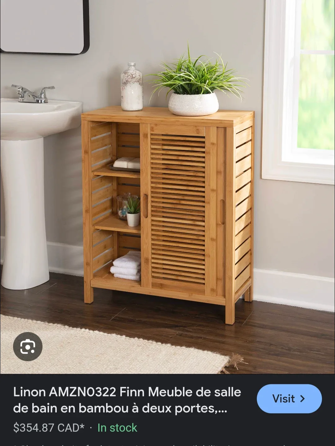 Storage Bamboo Cabinet image indicator(4)