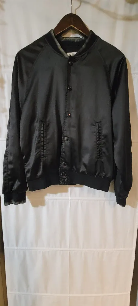 Saint Laurent Black Bomber Jacket image indicator(2)