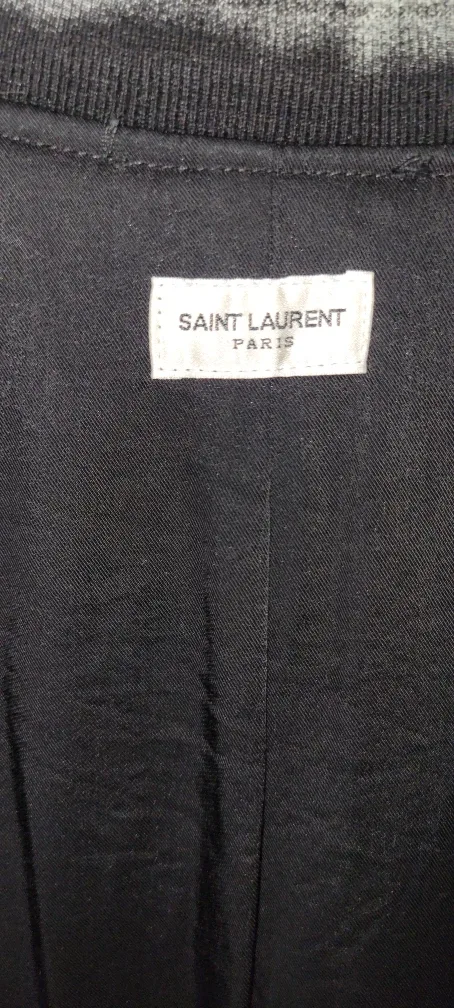 Saint Laurent Black Bomber Jacket image indicator(5)