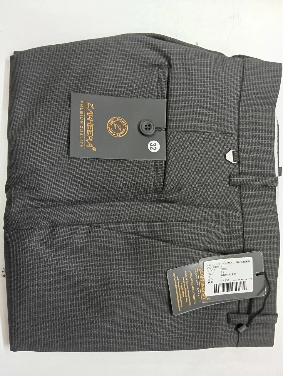 Zakheera Formal Trousers Size 32 image indicator(10)