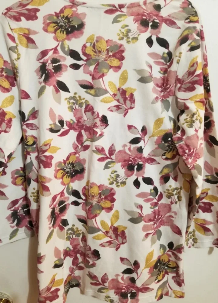 Classic Editions Floral Top - Size M image indicator(4)