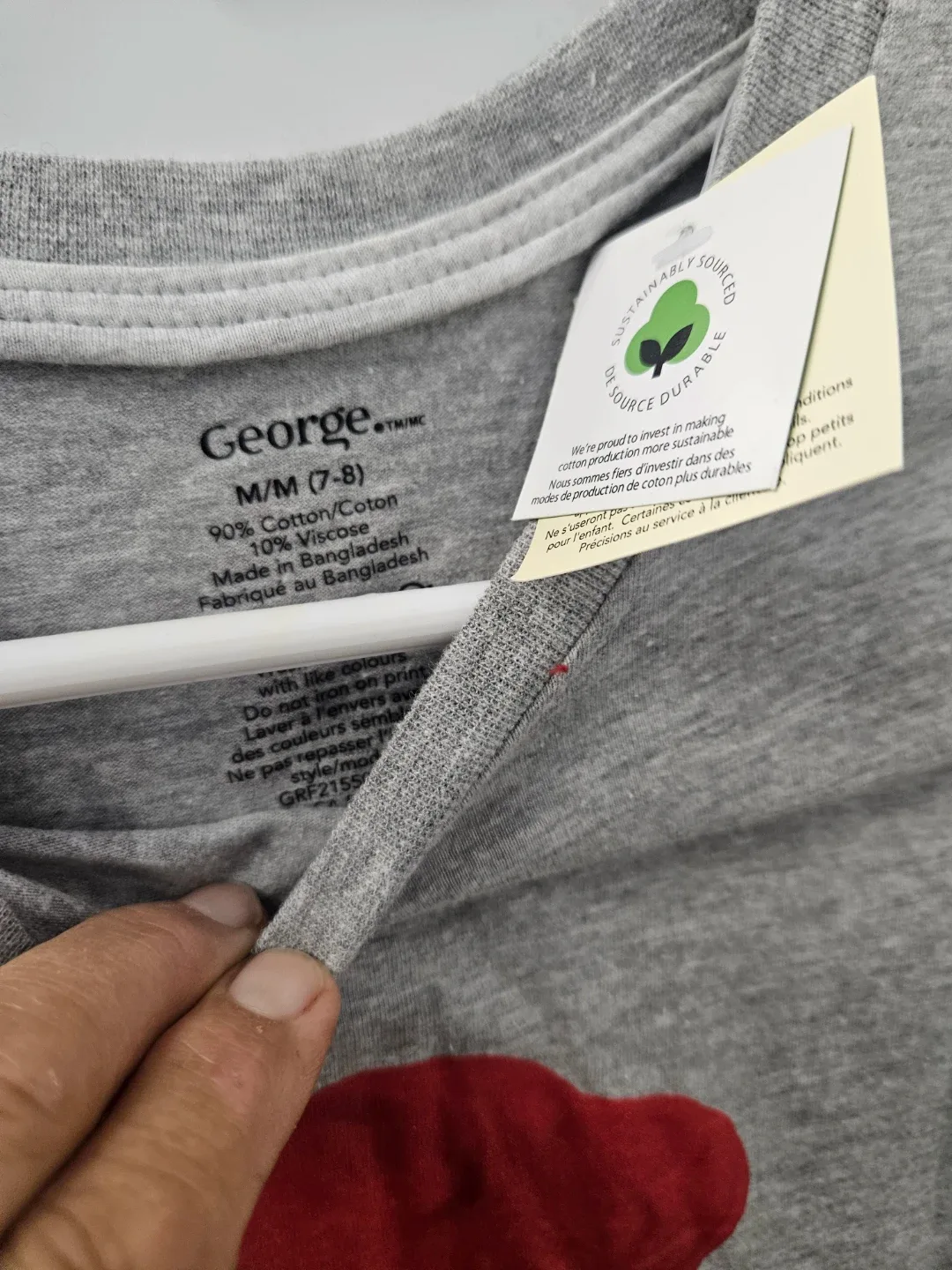 New Kids' Long Sleeve Shirt - Size M (7-8) image indicator(2)