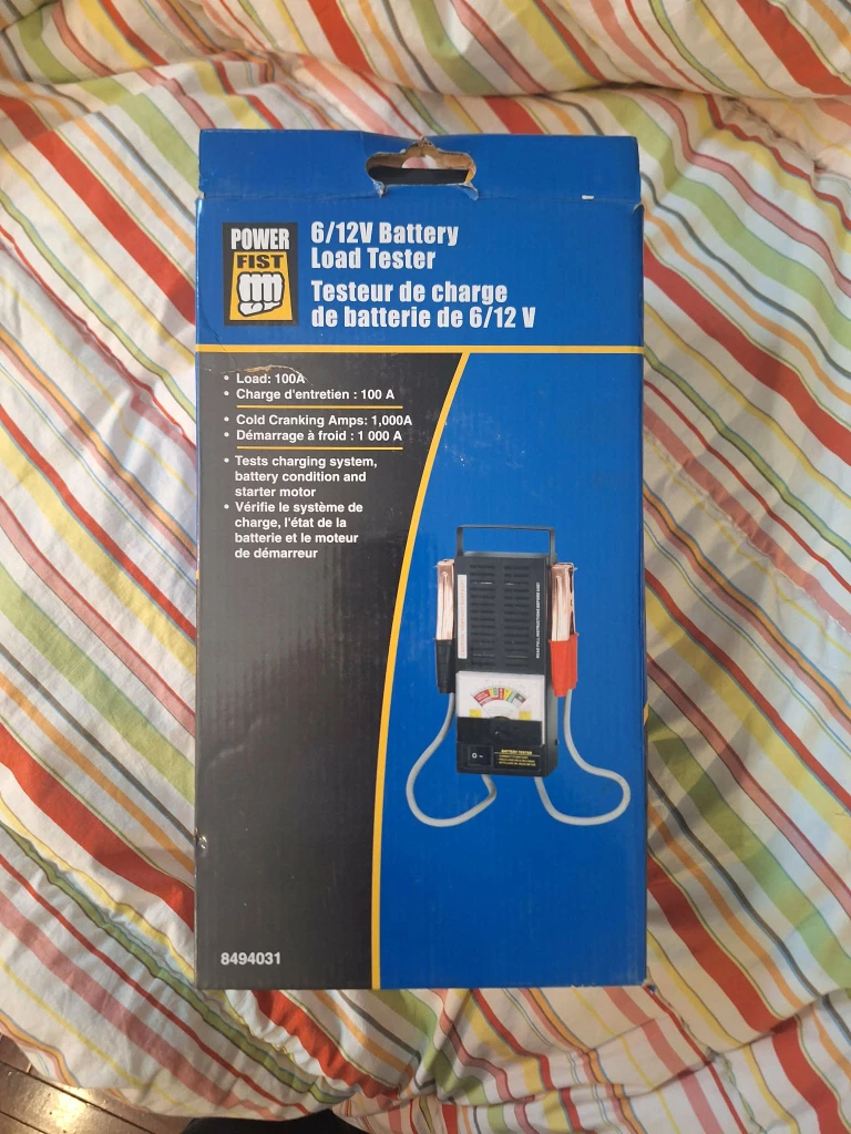 Power Fist 6/12V Battery Load Tester - photo 2
