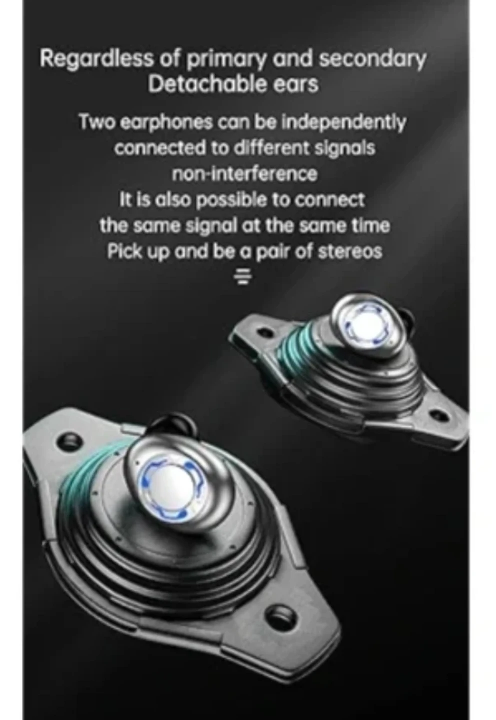 🥕 NEW JiaSifu True Wireless Bluetooth 5.3 Earbuds - Waterproof - photo 5