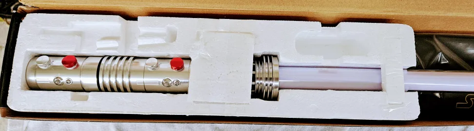 New Star Wars Signature Series Darth Maul Battle Light Saber image indicator(4)