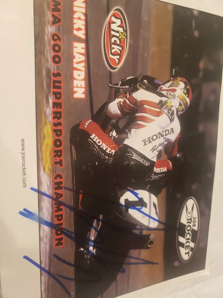 Nicky Hayden AMA 600 Supersport Champion Poster