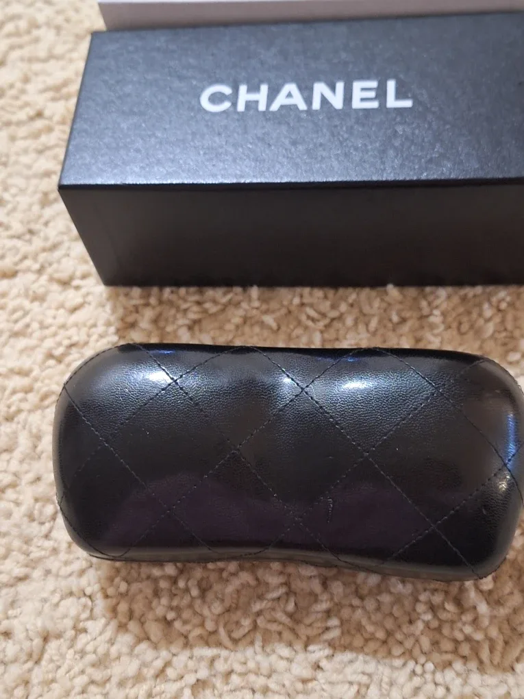 Chanel Sunglasses Case and box (no sunglasses) image indicator(4)