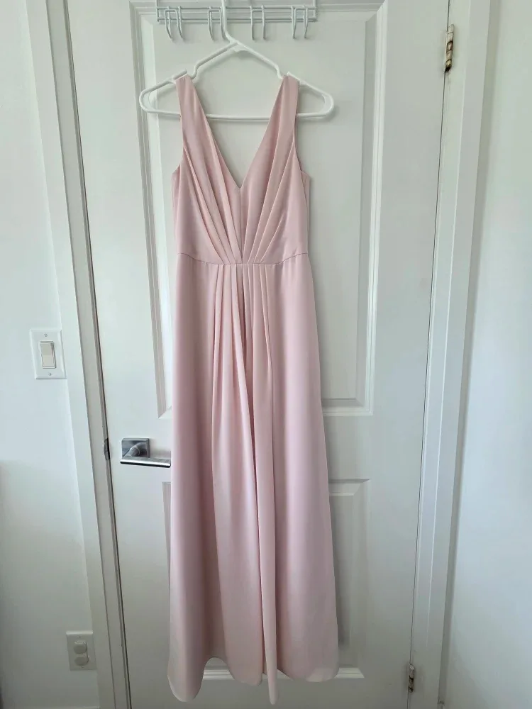 Social Bridesmaids Blush Dress Size 2