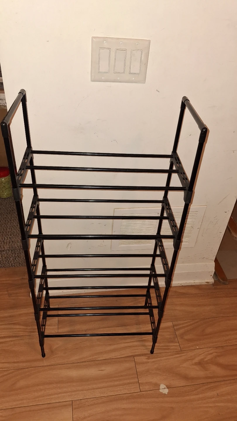 Black Shoe Rack - photo 2