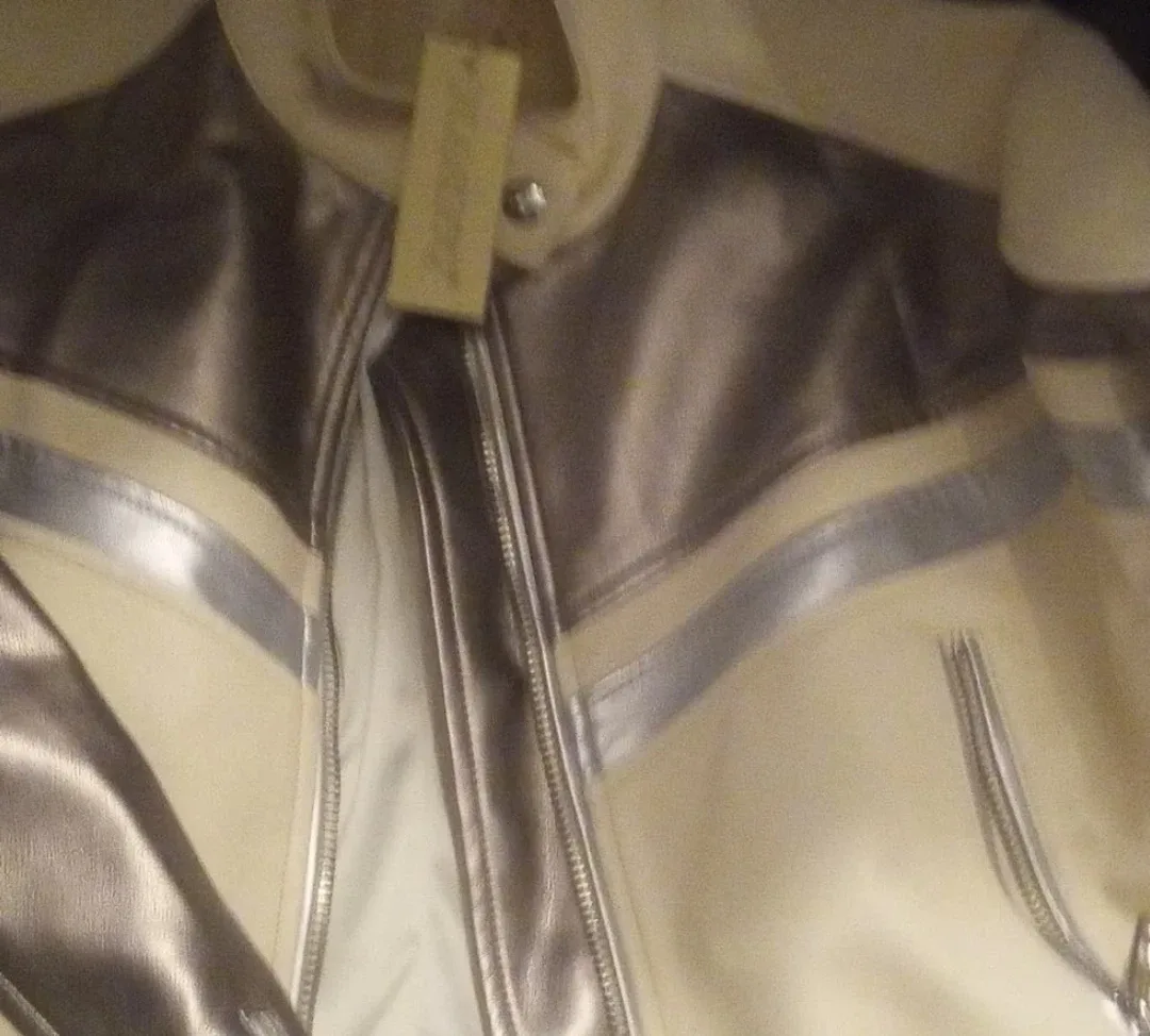 Faux Leather Motorcycle Jacket image indicator(2)