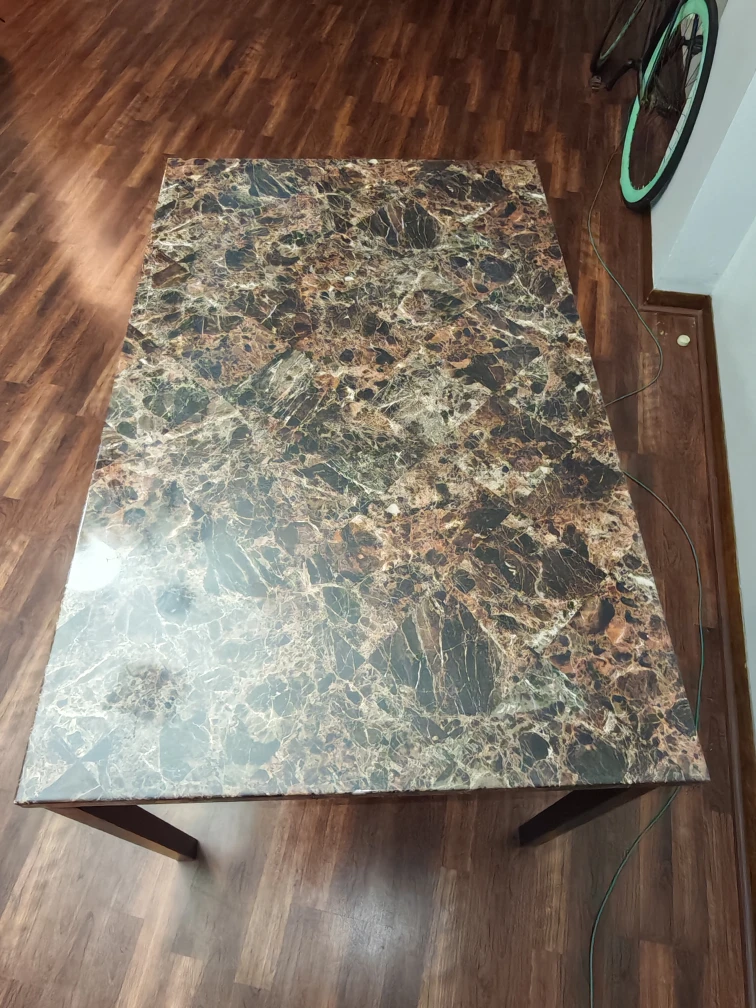 Marble Pattern Dining Table - photo 3