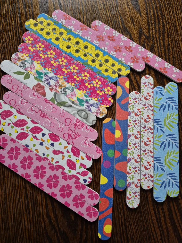 20 Large Nail Files / Emery Boards : Brand New