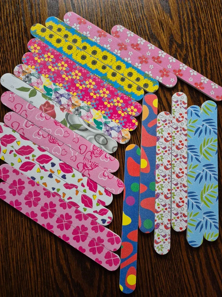 20 Large Nail Files / Emery Boards : Brand New