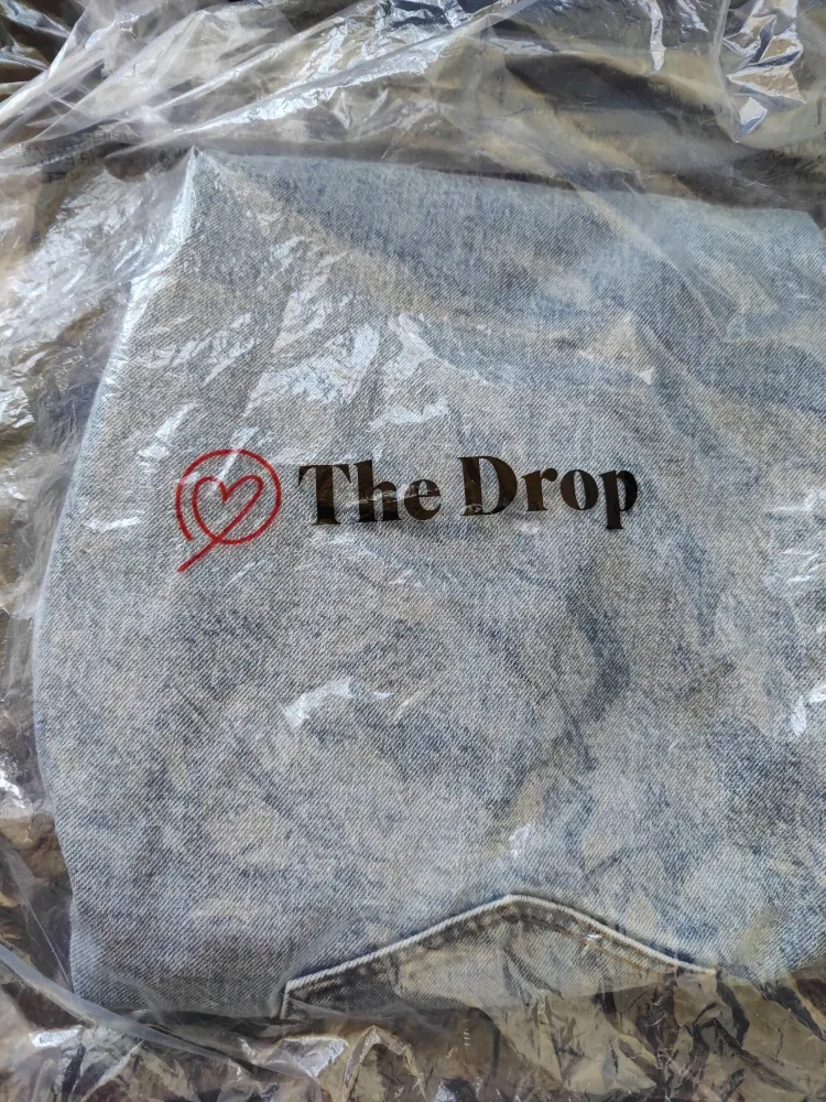 The Drop Women's Vintage Medium Indigo Flare Jeans - Size 30 image indicator(3)