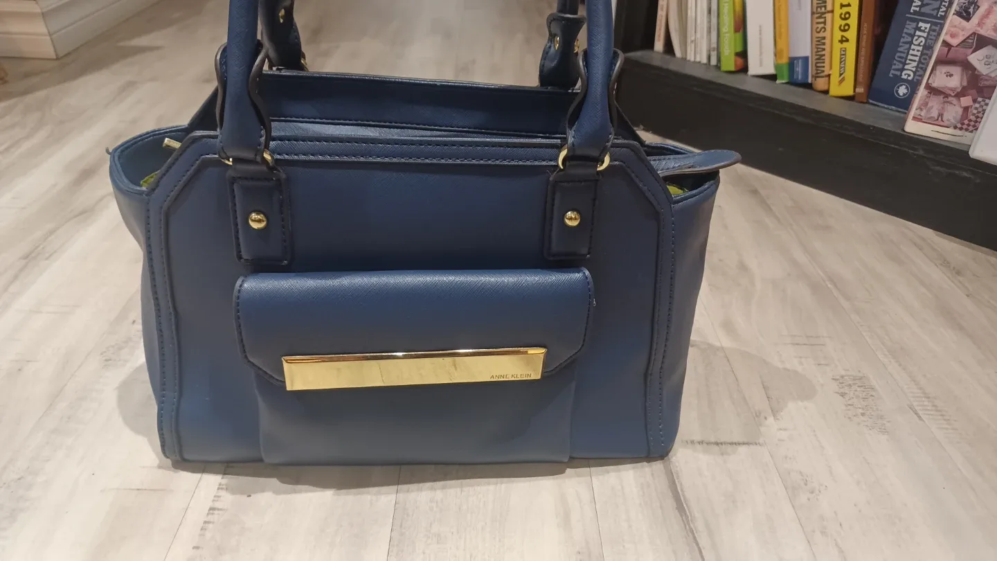 Anne Klein Blue Handbag image indicator(3)