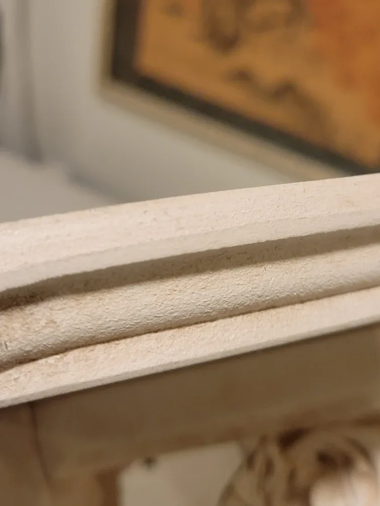 Ornate Schroll Classic Plaster Wall Mount Shelf image indicator(6)