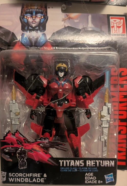 Transformers '16: Generations Titans Return Windblade Scorchfire