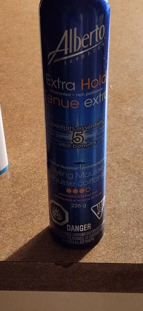 Alberto European Extra Hold Styling Mousse 226g