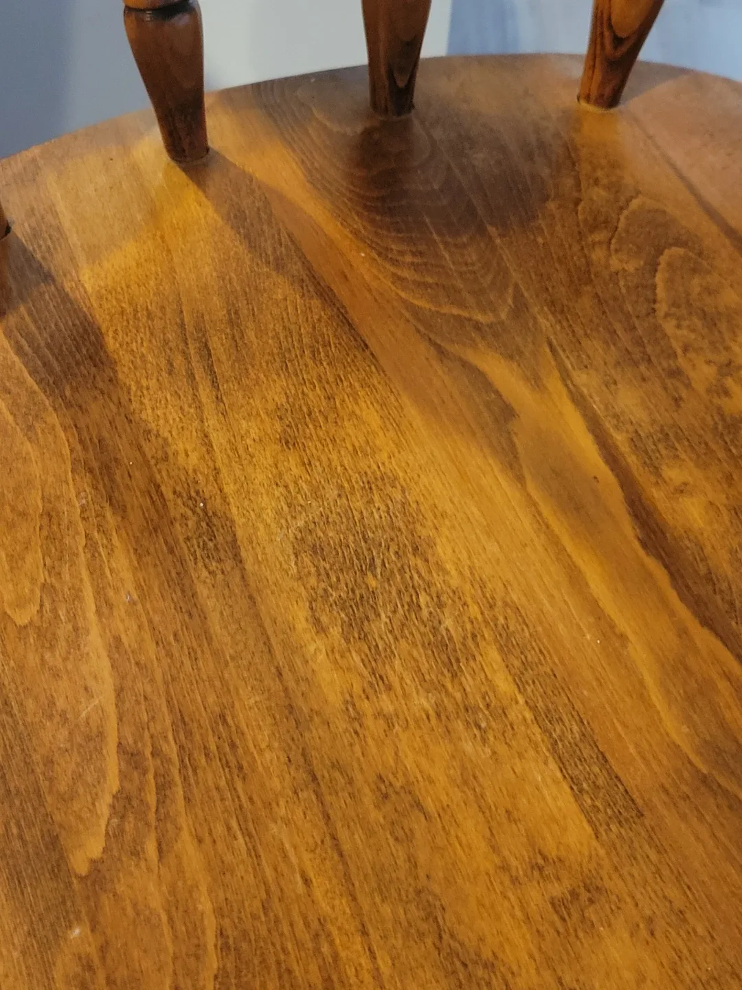 Maple Wood Swivel Bar Stool with foot ring image indicator(9)