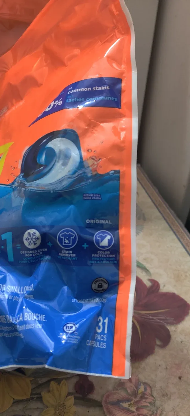 Tide Pods 3-in-1, 31 count x 2 image indicator(3)