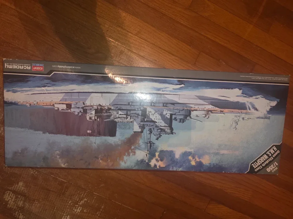 Academy H.M.S. Warspite 1/350 Scale Model Kit