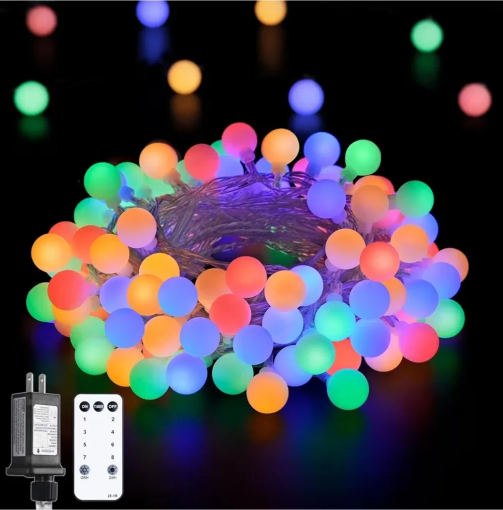 2 boxes Colourful Globe String Lights - Indoor/Outdoor thumbnail