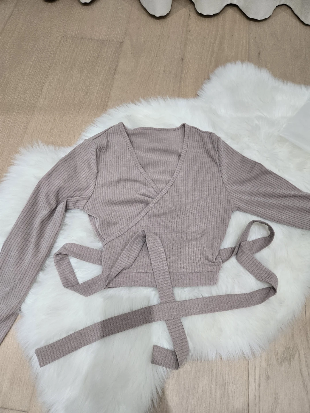 Typha Wrap Top - Size Medium - photo 2