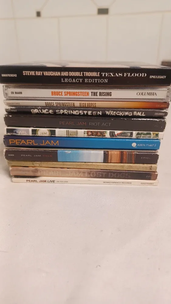 Pearl Jam & Bruce Springsteen CDs