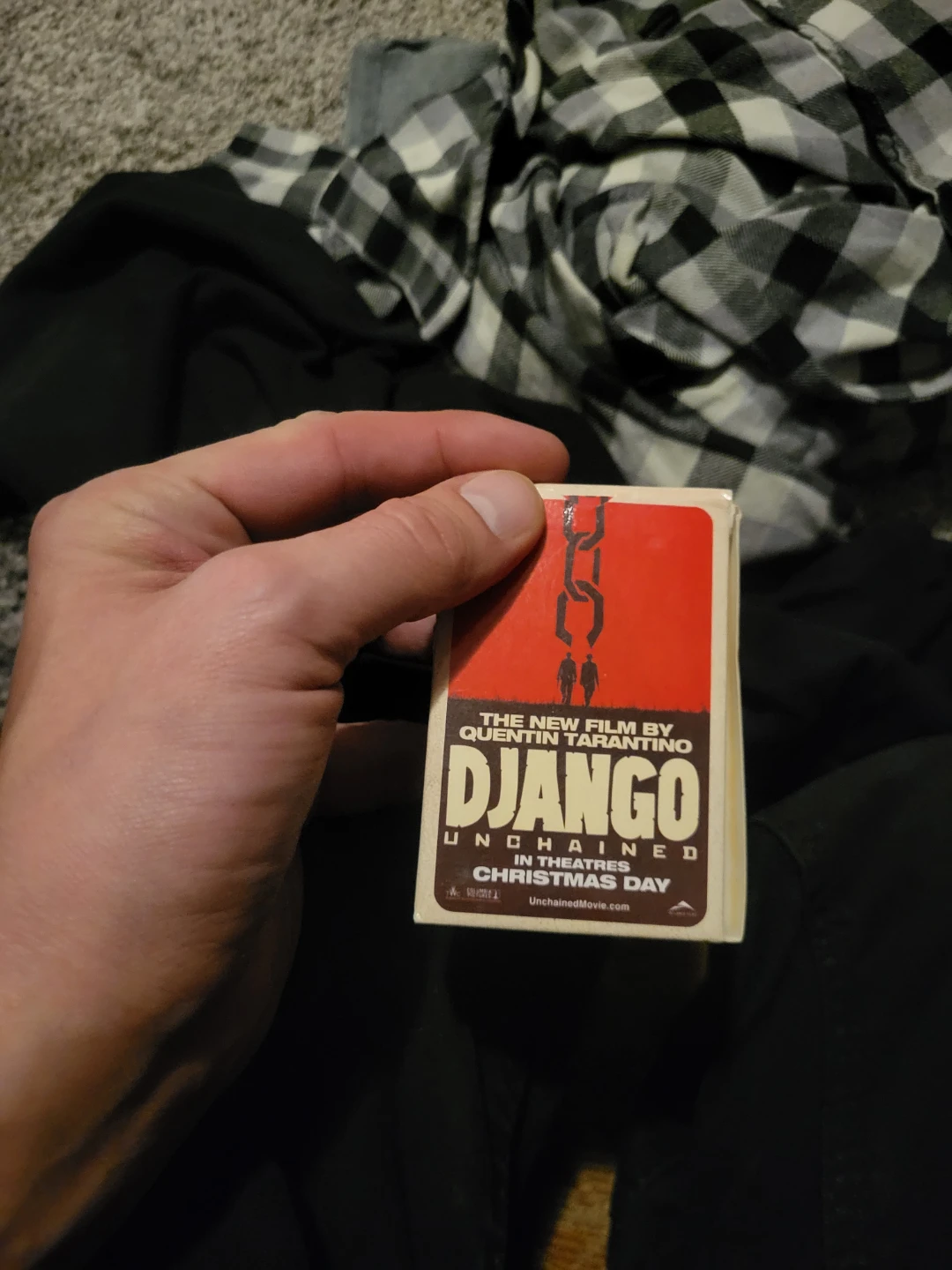 Django Unchained Movie Promo Card - photo 2