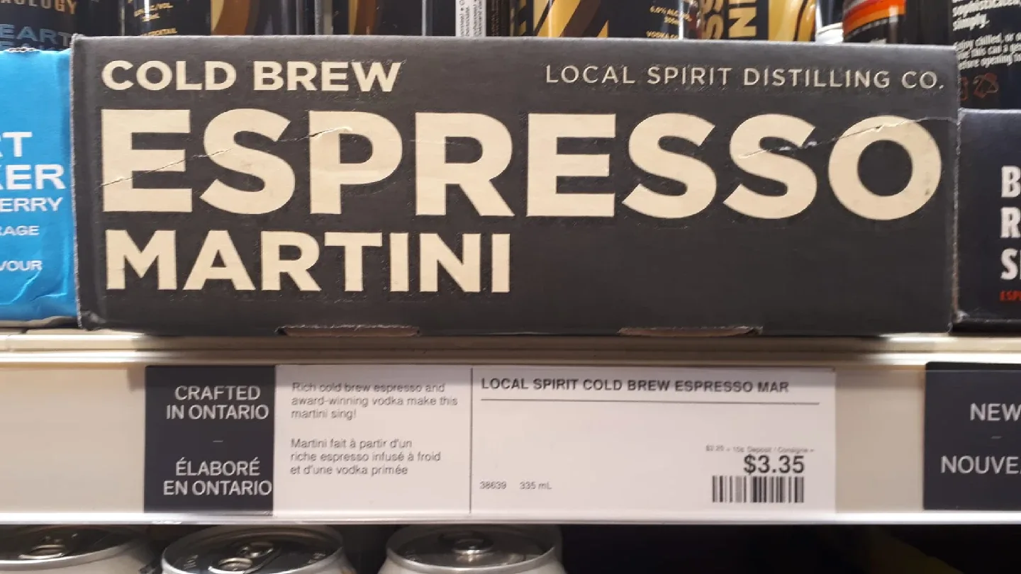 Local Spirit Distilling Co. Espresso Martini 24 Pack image indicator(4)