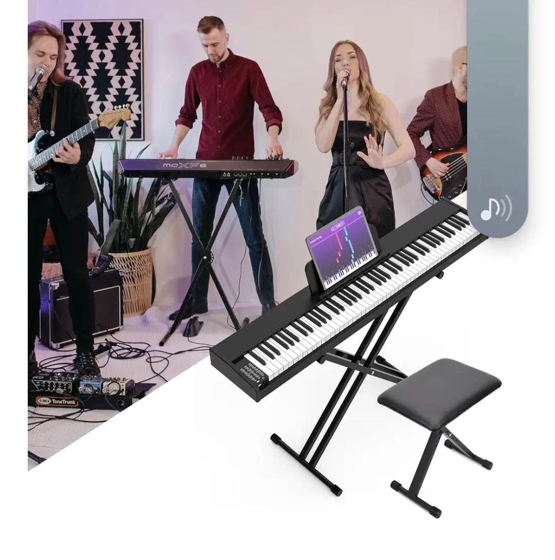 Keyboard Stand & Bench Set, Double-X