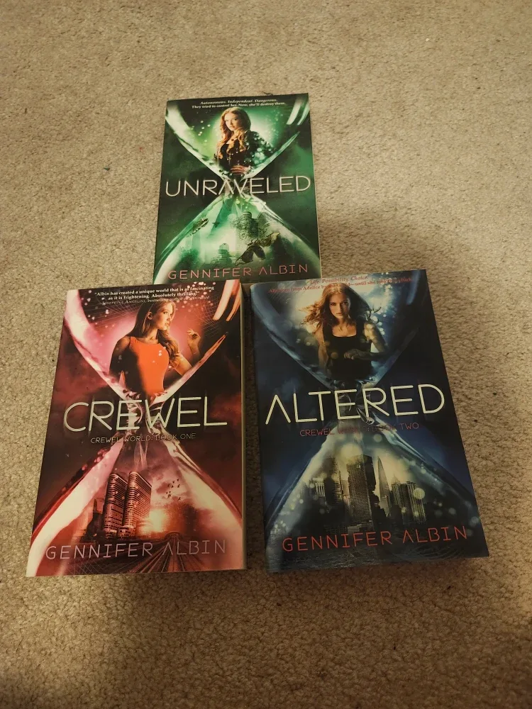 Crewel World Series by Gennifer Albin