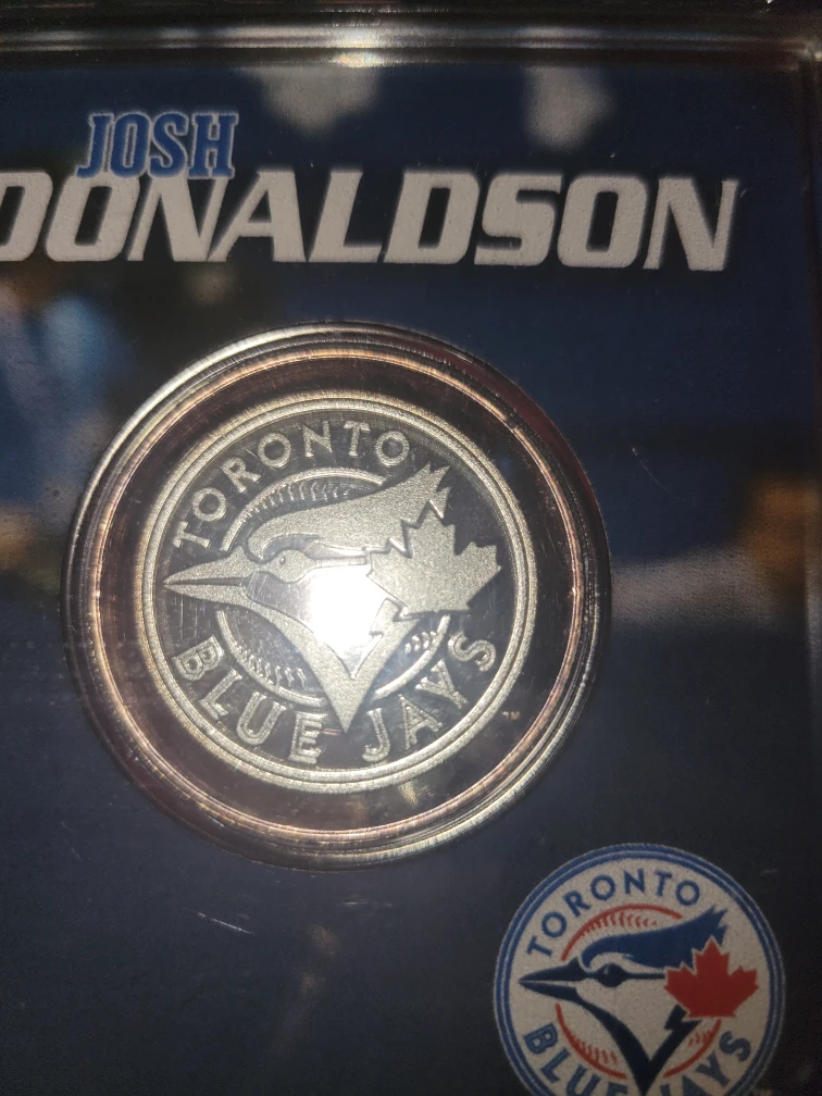 Josh Donaldson Toronto Blue Jays Coin - photo 3