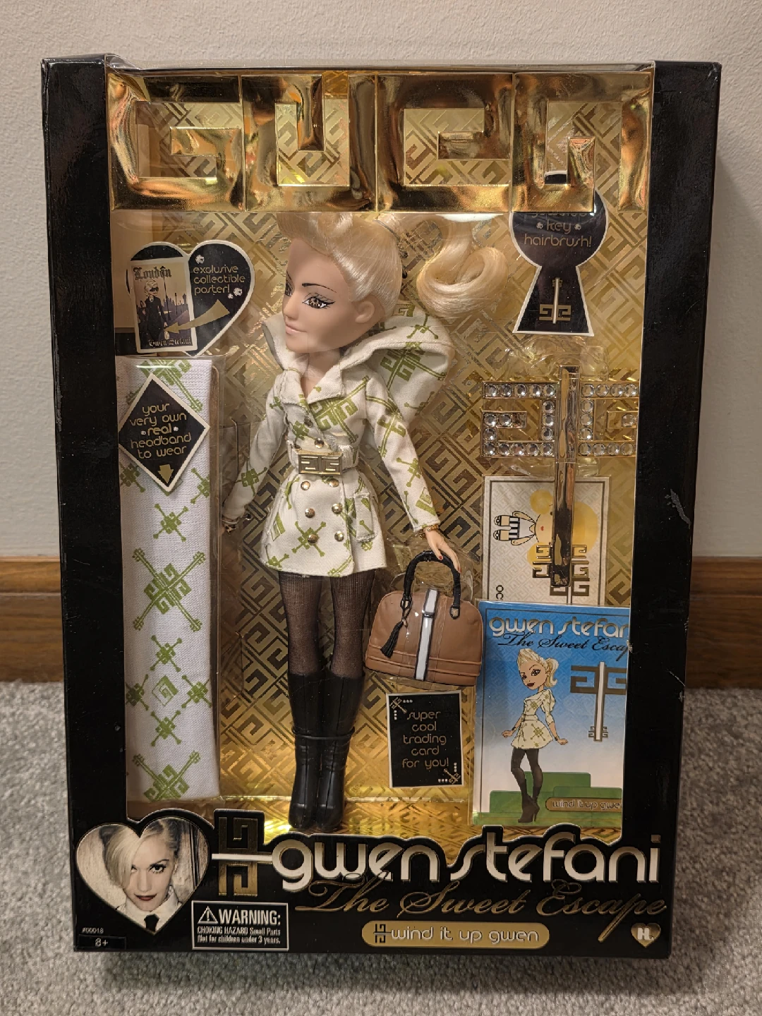 Gwen Stefani Limited Edition Doll Sweet Escape Wind it up 2007