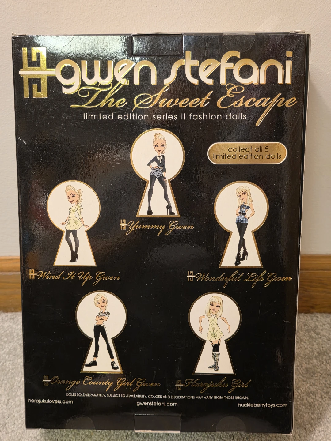 Gwen Stefani Limited Edition Doll Sweet Escape Wind it up 2007 - photo 2