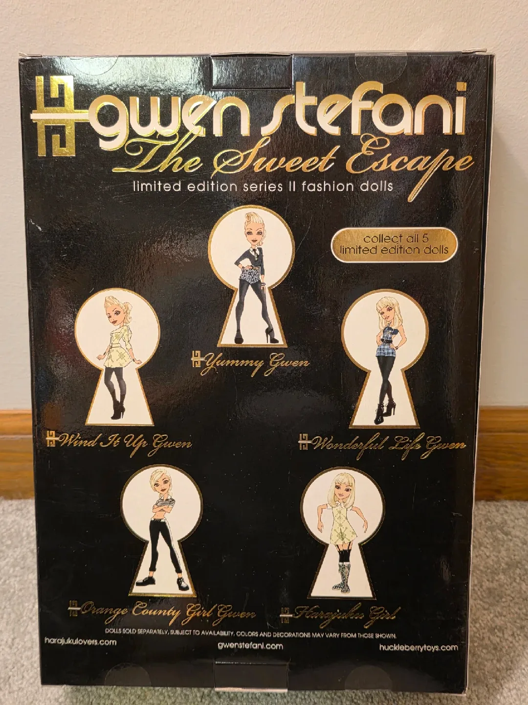 Gwen Stefani Limited Edition Doll Sweet Escape Wind it up 2007 image indicator(2)