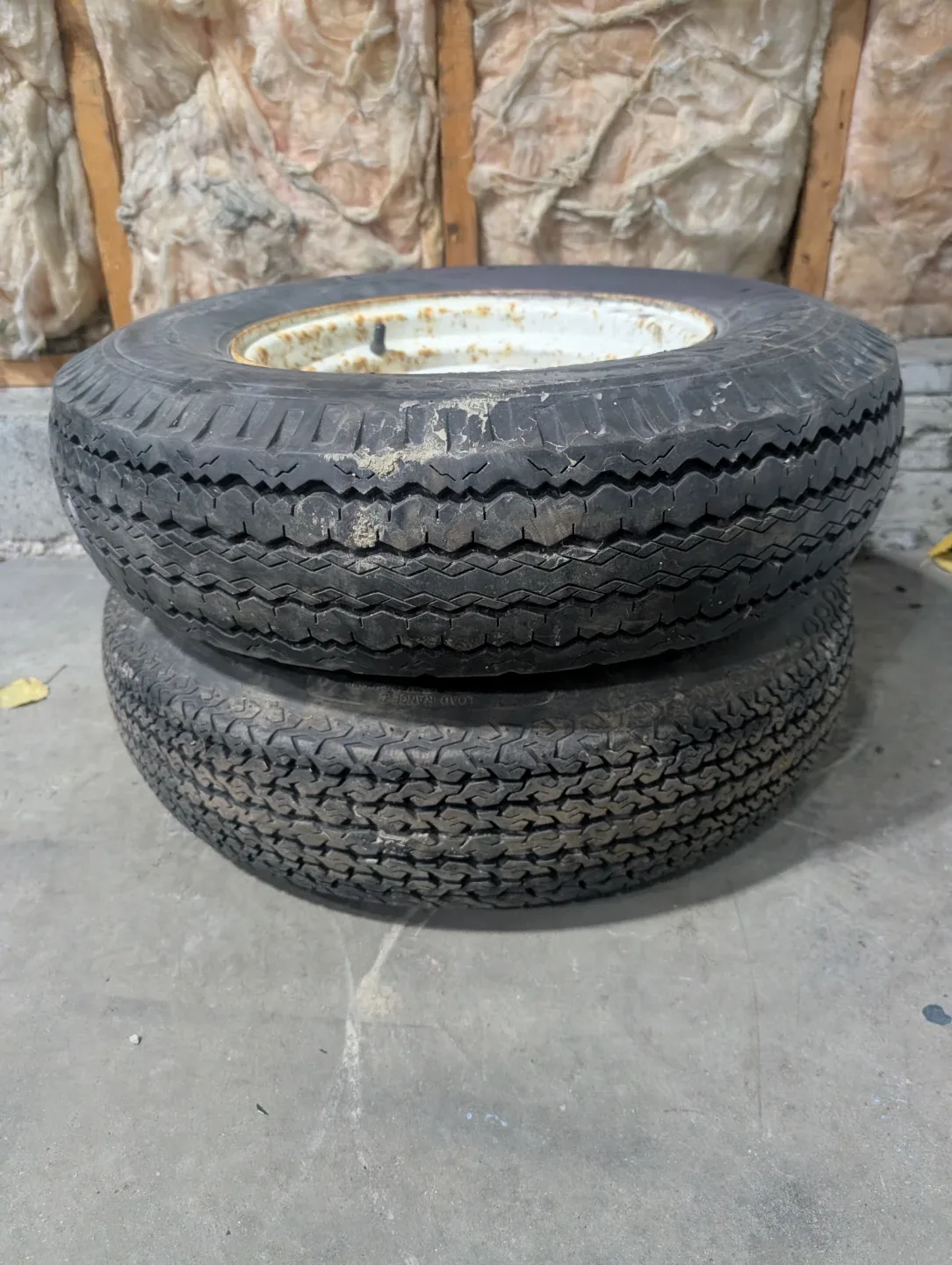 (2)-13 Inch Trailer Tire Rims T13x4.5 image indicator(5)